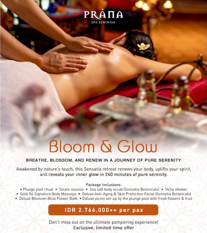 Prana Spa Bloom and Glow